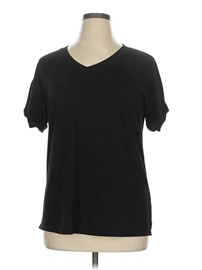 Pre-owned Miholl Short Sleeve T-shirt In Black