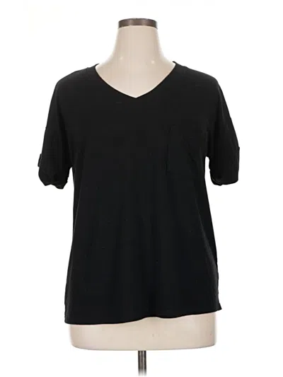 Pre-owned Miholl Short Sleeve T-shirt In Black