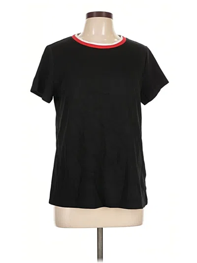 Pre-owned Miholl Short Sleeve T-shirt In Black