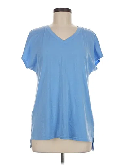 Pre-owned Miholl Short Sleeve T-shirt In Blue