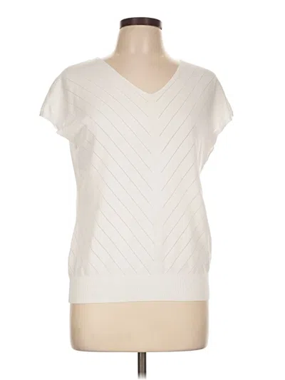Pre-owned Miholl Short Sleeve T-shirt In Ivory
