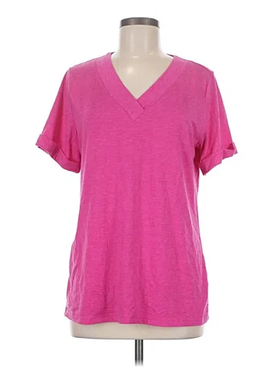 Pre-owned Miholl Short Sleeve T-shirt In Pink