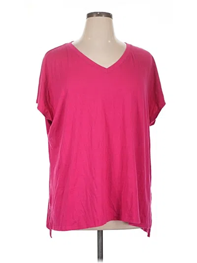 Pre-owned Miholl Short Sleeve T-shirt In Pink