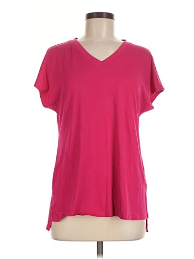 Pre-owned Miholl Short Sleeve T-shirt In Pink
