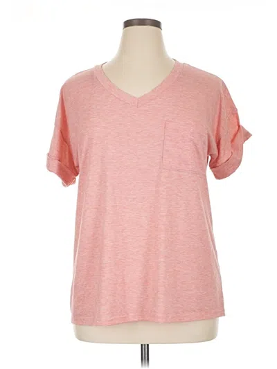 Pre-owned Miholl Short Sleeve T-shirt In Pink