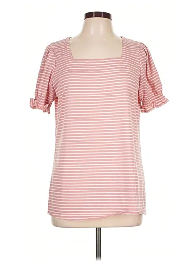 Pre-owned Miholl Short Sleeve T-shirt In Pink