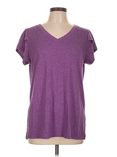 Pre-owned Miholl Short Sleeve T-shirt In Purple