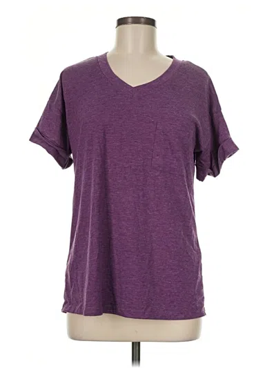 Pre-owned Miholl Short Sleeve T-shirt In Purple