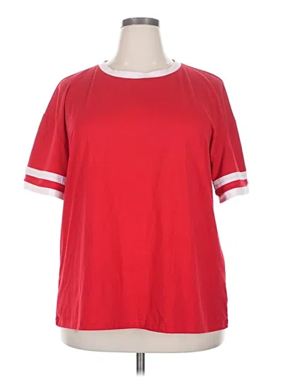 Pre-owned Miholl Short Sleeve T-shirt In Red