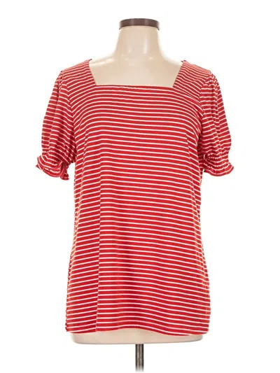 Pre-owned Miholl Short Sleeve T-shirt In Red