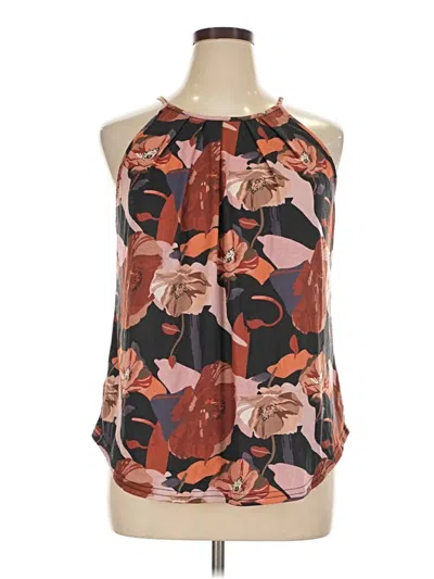 Pre-owned Miholl Sleeveless Blouse In Brown