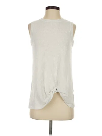 Pre-owned Miholl Sleeveless Blouse In Ivory