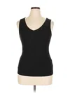 Miholl Sleeveless T-shirt In Black
