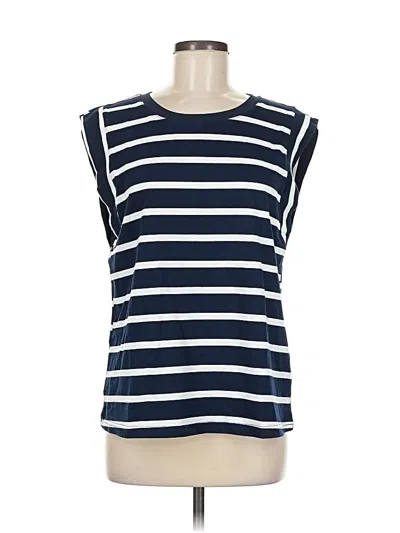 Pre-owned Miholl Sleeveless T-shirt In Blue