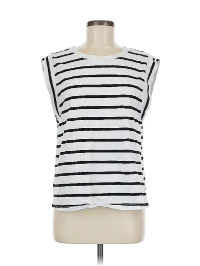 Pre-owned Miholl Sleeveless T-shirt In White