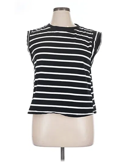 Pre-owned Miholl Sleeveless T-shirt In Black