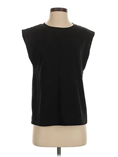 Pre-owned Miholl Sleeveless T-shirt In Black