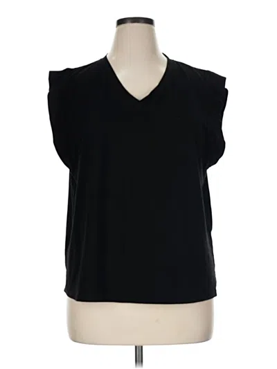 Pre-owned Miholl Sleeveless T-shirt In Black