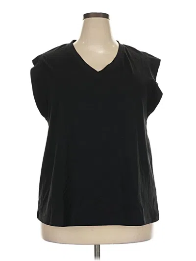 Pre-owned Miholl Sleeveless T-shirt In Black