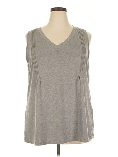 Pre-owned Miholl Sleeveless T-shirt In Gray