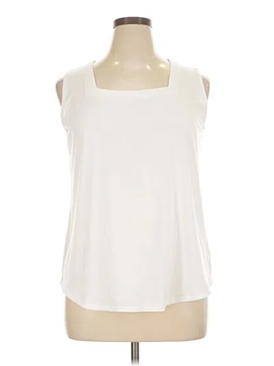 Pre-owned Miholl Sleeveless T-shirt In Ivory
