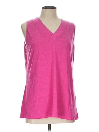 Pre-owned Miholl Sleeveless T-shirt In Pink