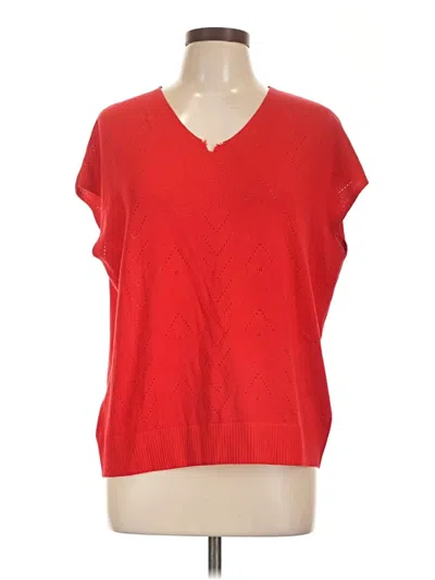 Pre-owned Miholl Sleeveless T-shirt In Red