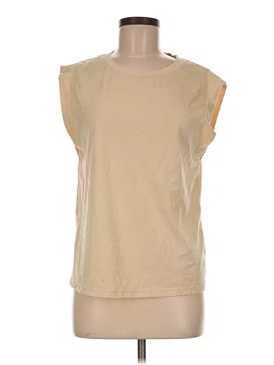 Pre-owned Miholl Sleeveless T-shirt In Tan