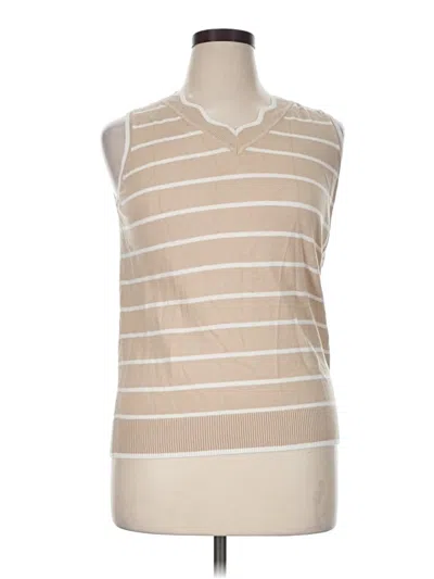 Pre-owned Miholl Sleeveless T-shirt In Tan