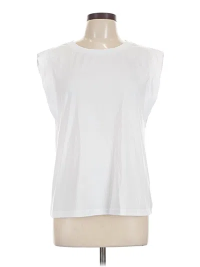 Pre-owned Miholl Sleeveless T-shirt In White