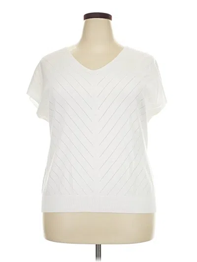 Pre-owned Miholl Sweater Vest In White
