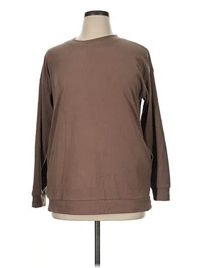 Pre-owned Miholl Sweatshirt In Brown