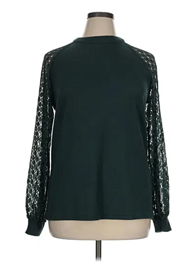 Pre-owned Miholl Turtleneck Sweater In Green