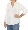 Mii Collection Nathalie Blouse In White
