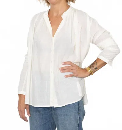 Mii Collection Nathalie Blouse In White