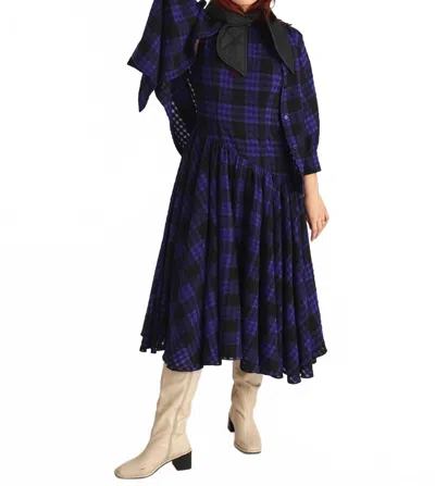 Mii Collection Youna Dress In Blue Black