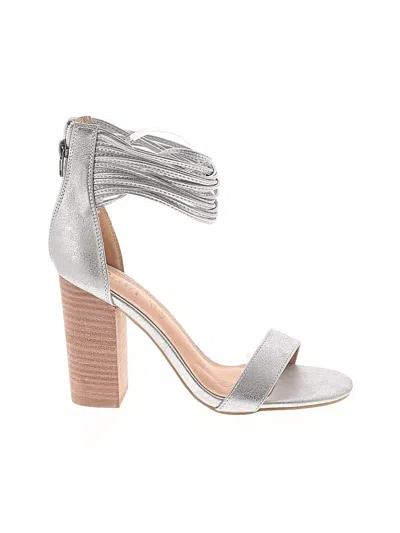 Pre-owned Miim Sandals In Silver
