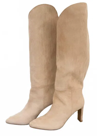 Miim Women's Brielle Suede Boot In Taupe In Brown
