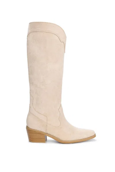 Miim Women's The Josephine Boot In Beige In Pink
