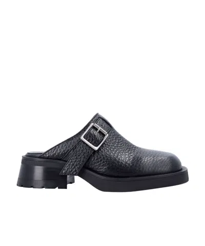 MIISTA MIISTA AROA BUCKLED SLIDE SANDALS