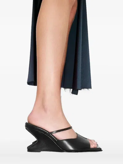 Miista 65mm Egle Square-toe Sandals In Black