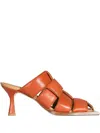 Miista Mule Mayte Brick Sandals In Multi