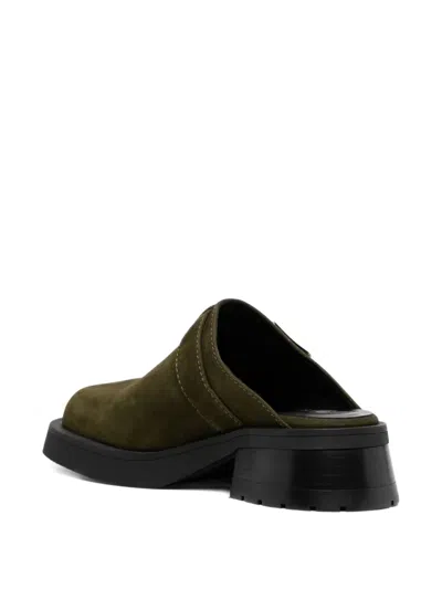 Miista Aroa Mules In Green