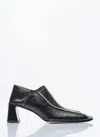 Miista Black Autumn Mule Heels In Black