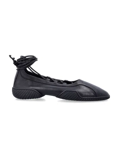 Miista Averie Lace Ballerina In Black