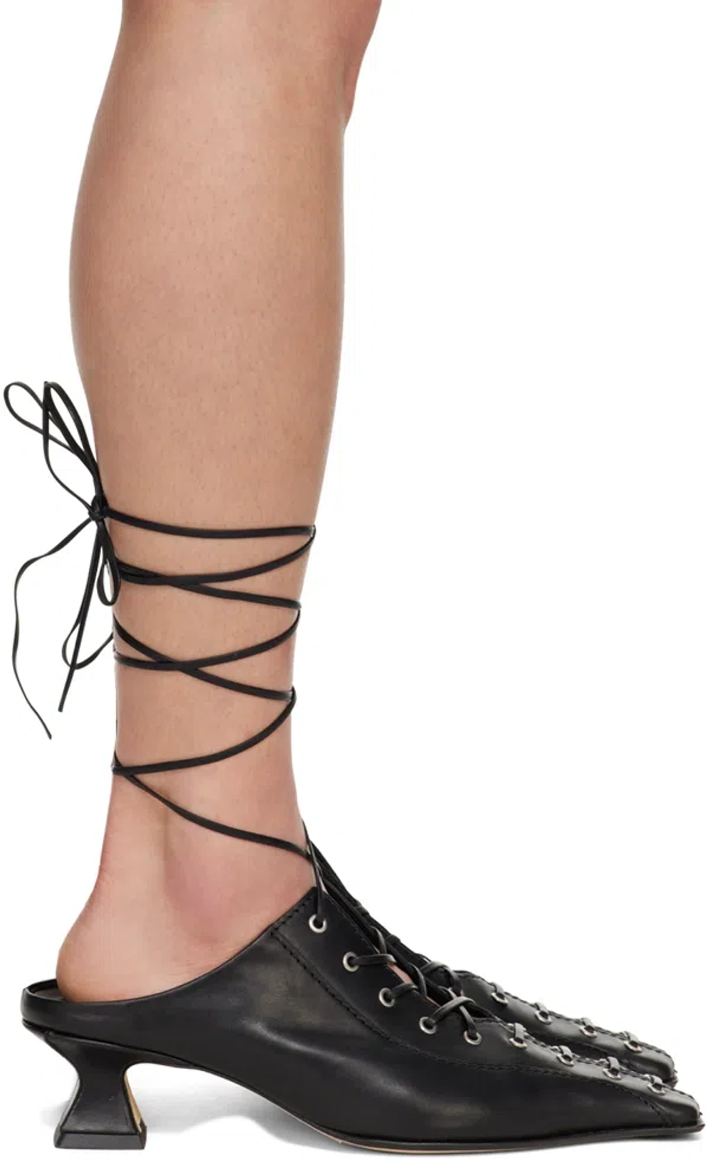 Miista Asia Court Heels In Black | ModeSens
