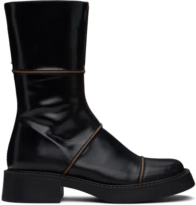 Miista Black Dahlia Boots