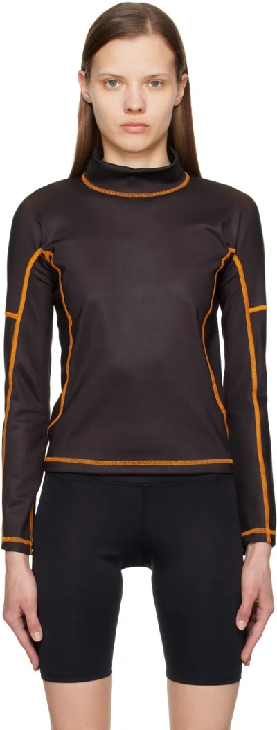 Miista Black Ellis Long Sleeve T-shirt