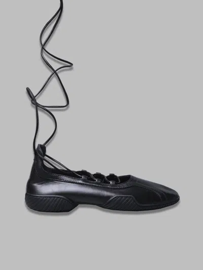 Miista Black Lace Brogues