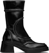 Miista Black Malene Ankle Boots
